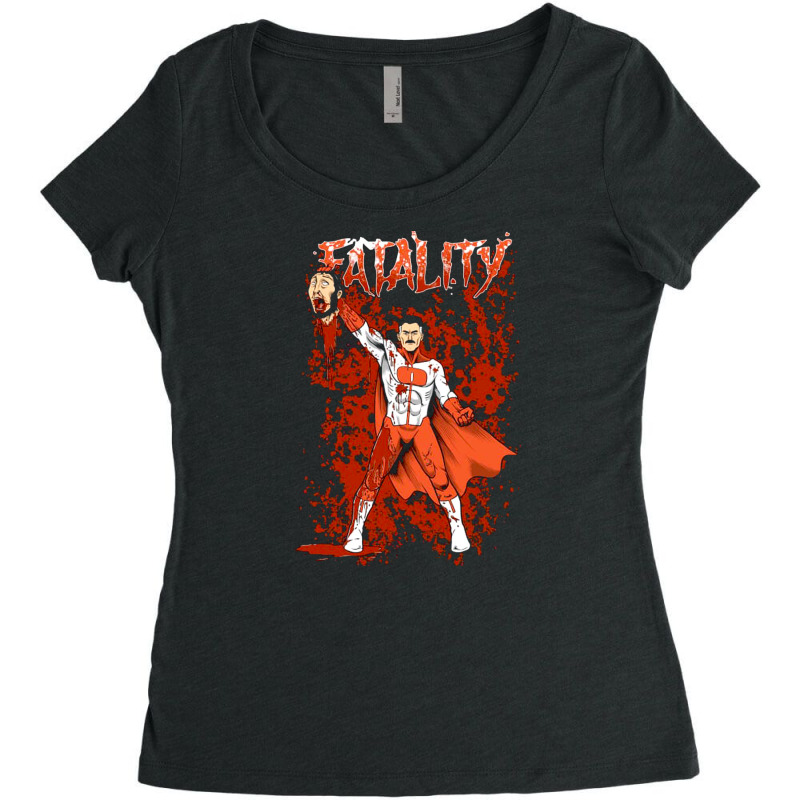 Fatality Women's Triblend Scoop T-shirt by btrreal | Artistshot