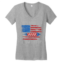 Let's Drink Blow Shit Up 4th Of July Flag Independence Day Tank Top Women's V-neck T-shirt | Artistshot