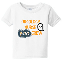 Oncology Nurse Boo Crew Baby Tee | Artistshot