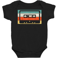 Cassette Tape 80's 90's Music Retro T Shirt Baby Bodysuit | Artistshot