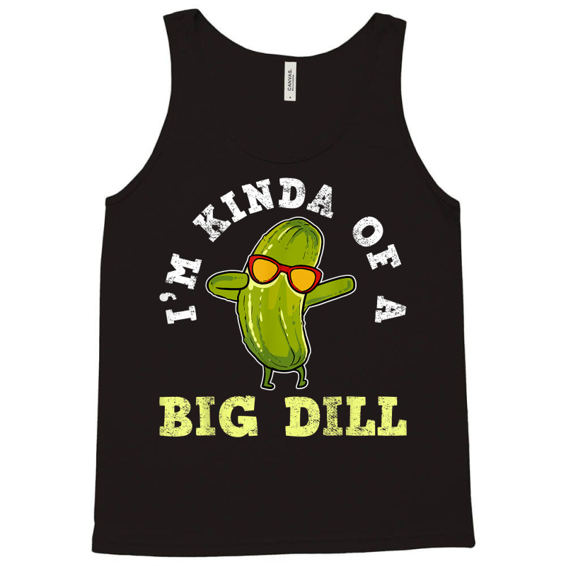 Pickle Pickles Canning Big Dill Vegan Gift T Shirt Tank Top by harmanyuan | Artistshot