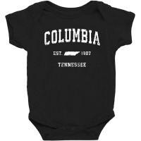 Columbia Tennessee Baby Bodysuit | Artistshot