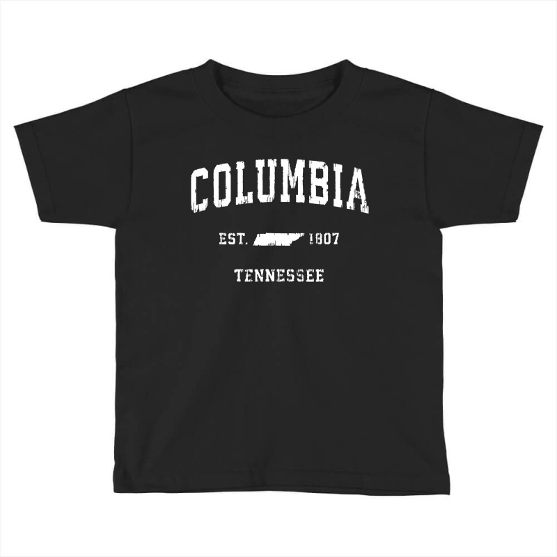 Columbia Tennessee Toddler T-shirt by Simmons Shop | Artistshot