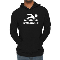 Youth Kids Swimming Swimmer Olympi Lightweight Hoodie | Artistshot