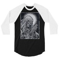 Occult Gothic Dark Satanic Unholy Witchcraft Grunge Emo Goth T Shirt 3/4 Sleeve Shirt | Artistshot