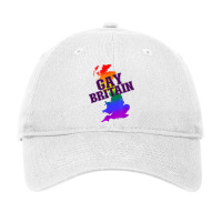 Gay Britain! Rainbow Uk Lgbtq+ Pride T Shirt Adjustable Cap | Artistshot