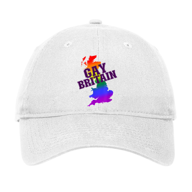 Gay Britain! Rainbow Uk Lgbtq+ Pride T Shirt Adjustable Cap | Artistshot