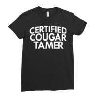 Mens Certified Cougar Hunter   Funny Mens Cougar Tamer Tank Top Ladies Fitted T-shirt | Artistshot