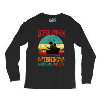 Father Son Fishing Partners For Life Vintage Long Sleeve Shirts | Artistshot