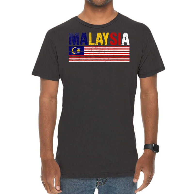 Malaysia Flag Malaysian Mens Womens Kids T Shirt Vintage T-Shirt by emly9i8u7y6y5t | Artistshot