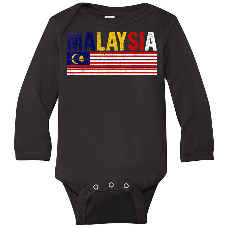 Malaysia Flag Malaysian Mens Womens Kids T Shirt Long Sleeve Baby Bodysuit by emly9i8u7y6y5t | Artistshot