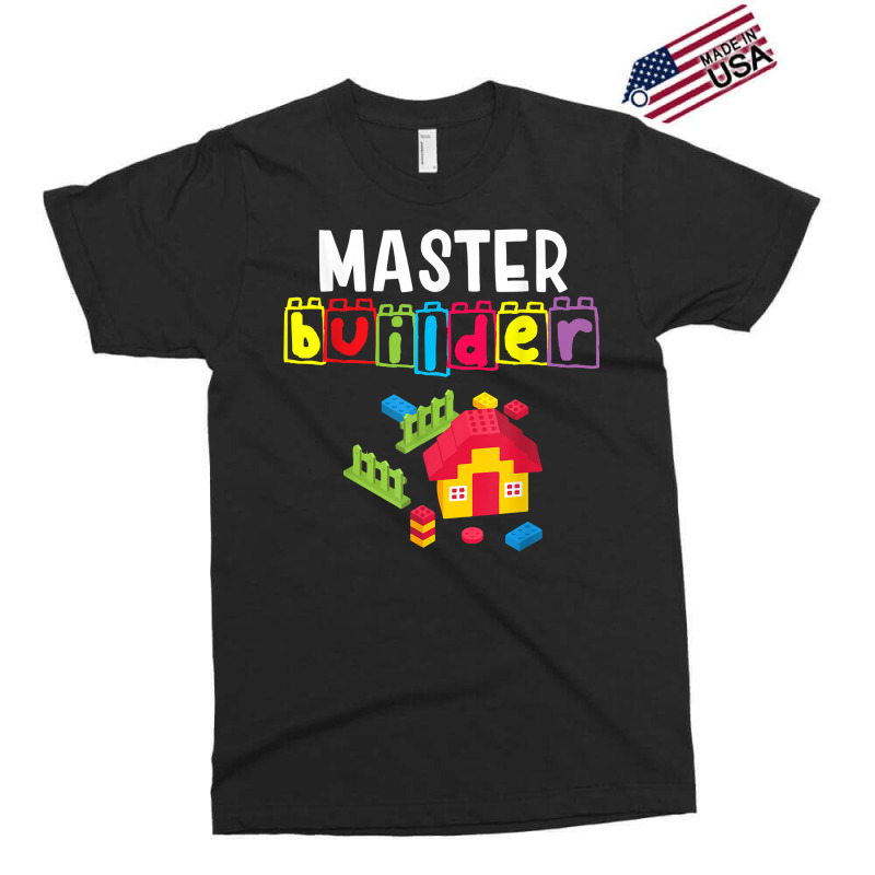 Master Builder   Building Blocks   Brick Builders Toys Gift T Shirt Exclusive T-shirt | Artistshot