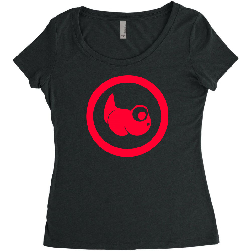 Fishworm Women's Triblend Scoop T-shirt by Specstore | Artistshot