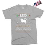 Leo Christmas Ugly Sweater Exclusive T-shirt | Artistshot