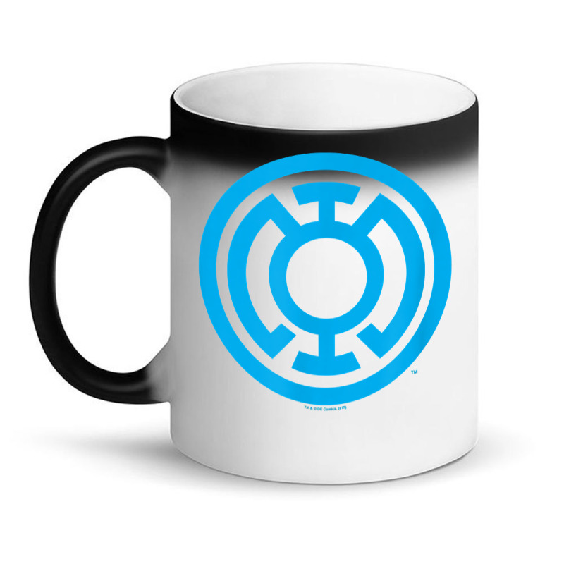 Green Lantern Light Blue Emblem T Shirt Magic Mug | Artistshot