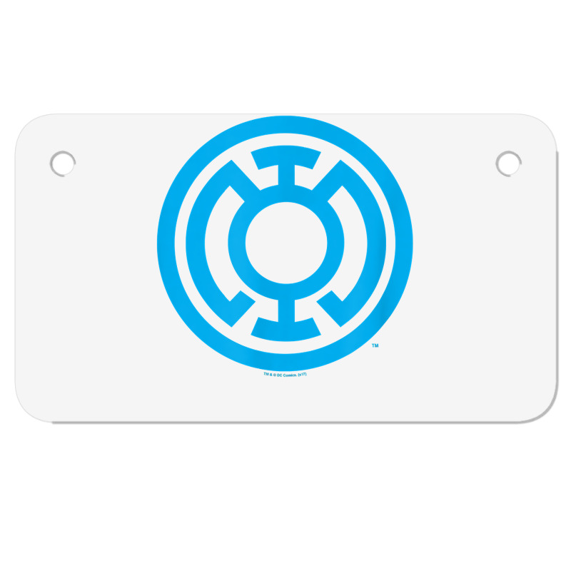 Green Lantern Light Blue Emblem T Shirt Motorcycle License Plate | Artistshot