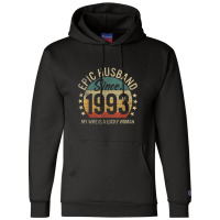 Epic Husband Since 1epic Husband Since 1993 28th Wedding Anniversary Champion Hoodie | Artistshot