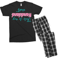 Gymnastics This Is My Handstand Upside Down Shirt For Girls Men's T-shirt Pajama Set | Artistshot