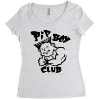 Bad Pip Boy Club Women's Triblend Scoop T-shirt | Artistshot