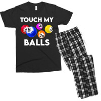 Bingo Caller Touch My Balls Men's T-shirt Pajama Set | Artistshot