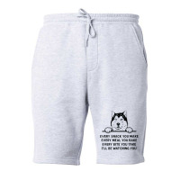 Every Snack You Make Funny Alaskan Malamute Dog Lover Owner Fleece Short | Artistshot