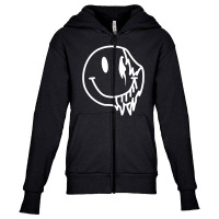 Smileys Youth Zipper Hoodie | Artistshot