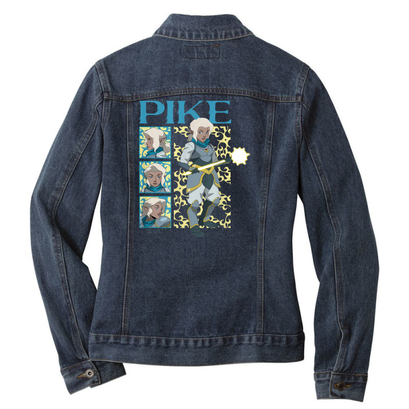 The Legend Of Vox Machina Pike Ladies Denim Jacket by geraimamik | Artistshot