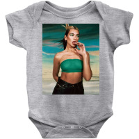 Dua Lipa Bite The Fingers Baby Bodysuit | Artistshot