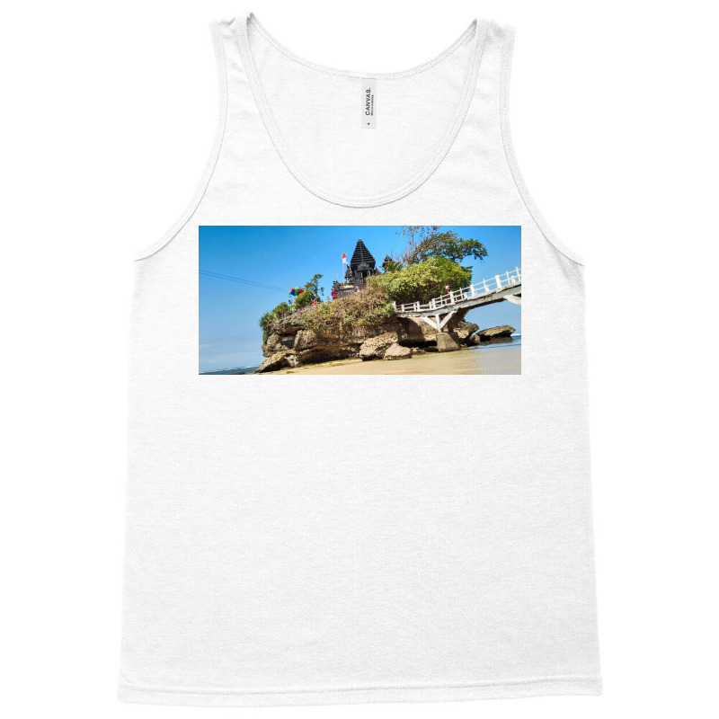 Bale Kambang Beach In Malang, Indonesia Tank Top | Artistshot