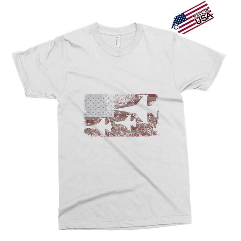 F16 Fighter Jet Plane Usa Flag Patriot Exclusive T-shirt | Artistshot