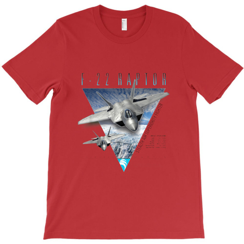 F 22 Raptor Stealth Air Superiority Fighter T-shirt | Artistshot