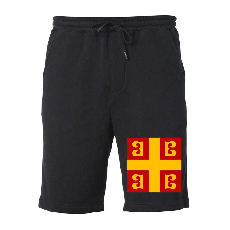 Byzantine Empire Flag Fleece Short by reinolumpkin | Artistshot