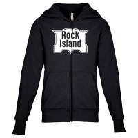 Rock Island Line Railroad Youth Zipper Hoodie | Artistshot