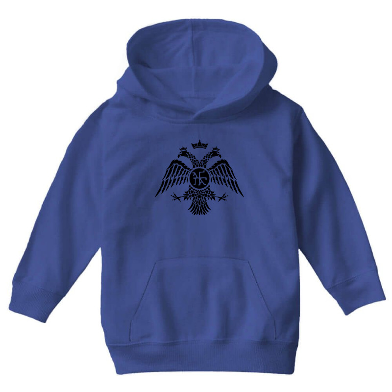 Roman Byzantine Flag Youth Hoodie by reinolumpkin | Artistshot