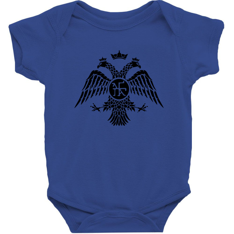 Roman Byzantine Flag Baby Bodysuit by reinolumpkin | Artistshot