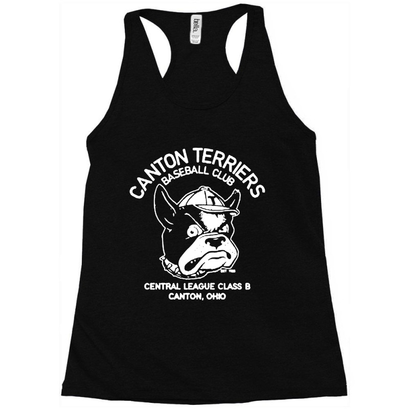 Canton Terriers Retro Baseball Racerback Tank | Artistshot