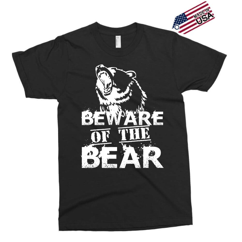 Beware Of The Bear Exclusive T-shirt by SabriAcar | Artistshot