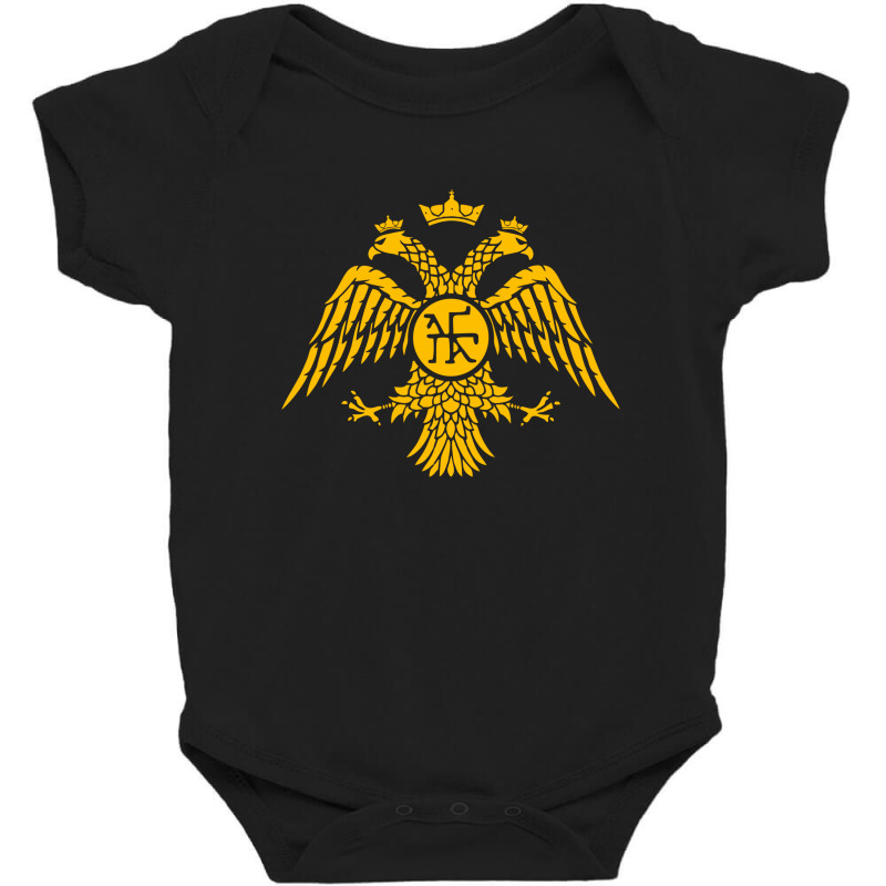 Roman Byzantine Flag Baby Bodysuit by davenportranda | Artistshot