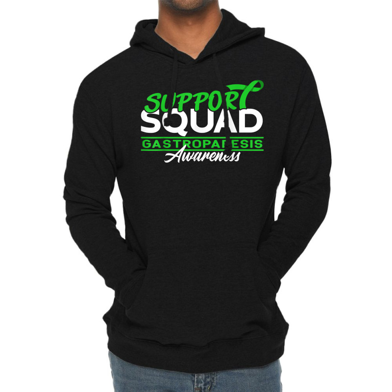 Support Squad I Digestive Tract Paralysis I Gastroparesis T Shirt Lightweight Hoodie by kasaqcsegurc | Artistshot