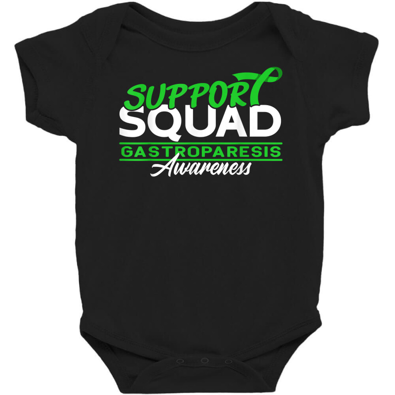 Support Squad I Digestive Tract Paralysis I Gastroparesis T Shirt Baby Bodysuit by kasaqcsegurc | Artistshot