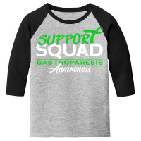 Support Squad I Digestive Tract Paralysis I Gastroparesis T Shirt Youth 3/4 Sleeve | Artistshot