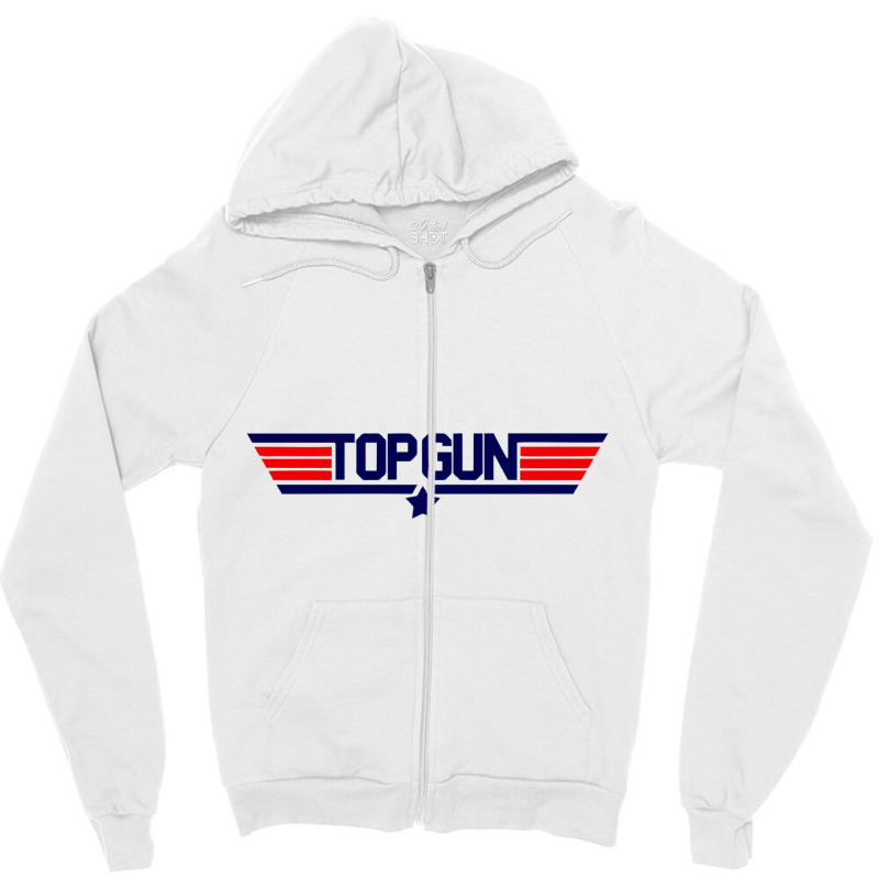 Top Gun Zipper Hoodie | Artistshot