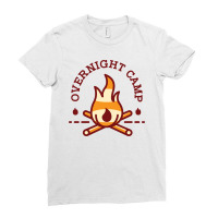 Overnight Camp Ladies Fitted T-shirt | Artistshot