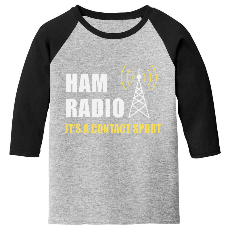 Amateur Ham Radio Operator Funny Youth 3/4 Sleeve by masrakak | Artistshot