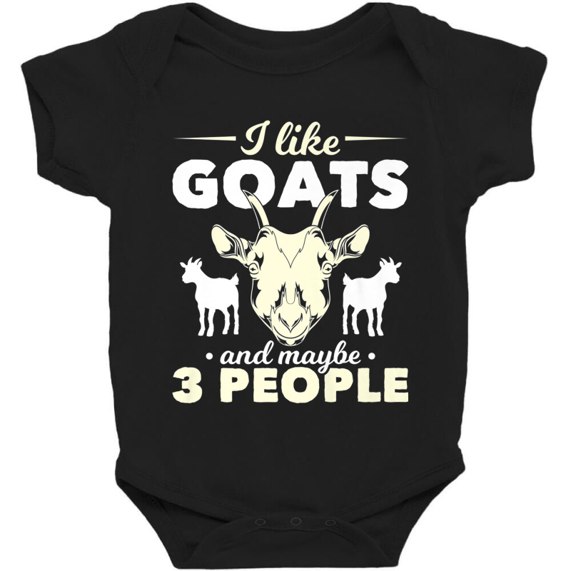 Farmer Farm Animal Lover Farming Animal Farmer Funny Goat Baby Bodysuit by criticizematter | Artistshot