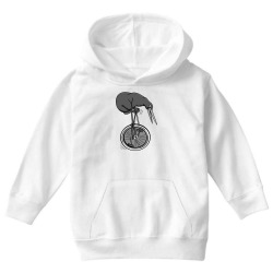 kiwi riding a bike Youth Hoodie | Artistshot
