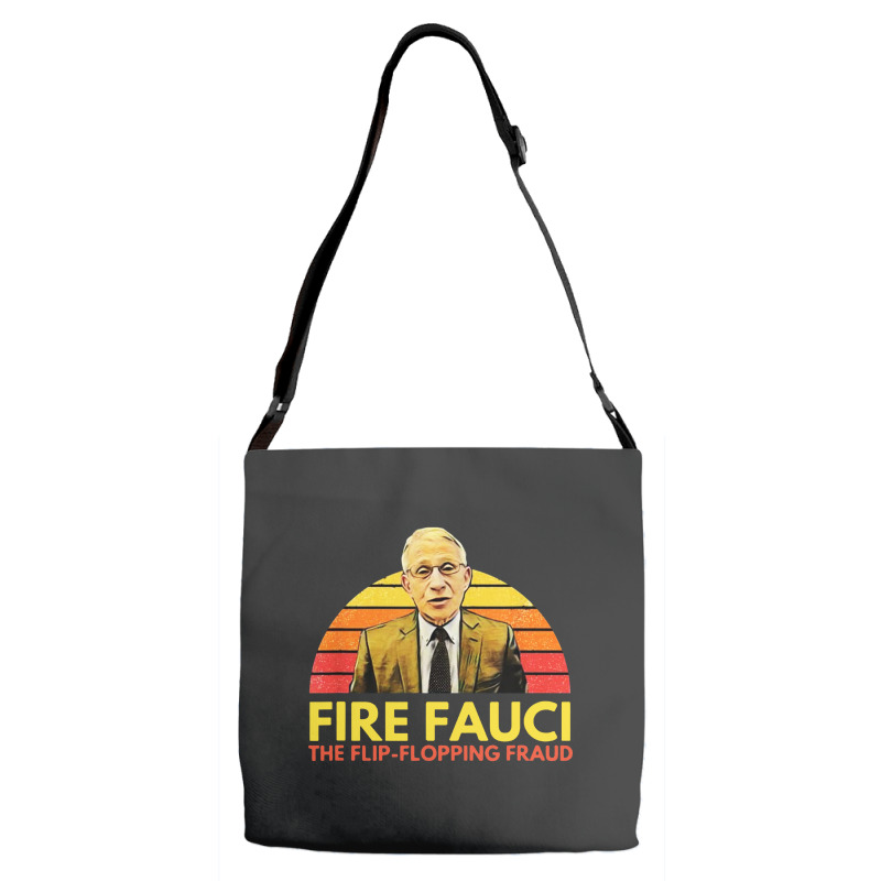 Fire Fauci Flip Flopping Adjustable Strap Totes | Artistshot