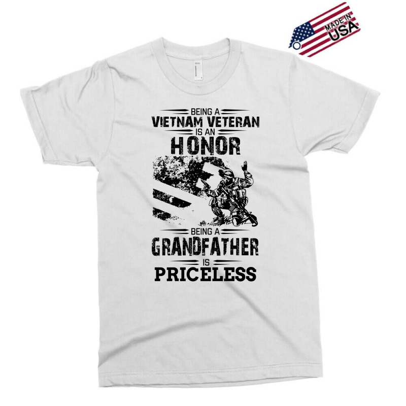 Being A Veteran Is An Honor But A Grandfather Is Priceless Exclusive T-shirt | Artistshot