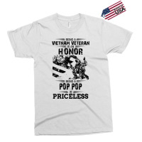 Being A Veteran Is An Honor But A Pop Pop Is Priceless Exclusive T-shirt | Artistshot