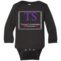 Turnes Syndrome Dominates Long Sleeve Baby Bodysuit | Artistshot